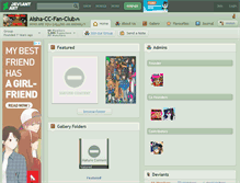 Tablet Screenshot of aisha-cc-fan-club.deviantart.com