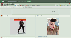 Desktop Screenshot of direngreyemogirl.deviantart.com