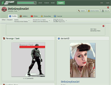 Tablet Screenshot of direngreyemogirl.deviantart.com