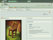 Tablet Screenshot of blaahy.deviantart.com