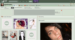 Desktop Screenshot of misanthropics.deviantart.com