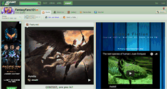 Desktop Screenshot of fantasyfans101.deviantart.com