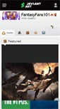 Mobile Screenshot of fantasyfans101.deviantart.com