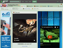 Tablet Screenshot of fantasyfans101.deviantart.com