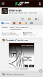 Mobile Screenshot of chan-clan.deviantart.com