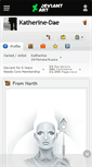 Mobile Screenshot of katherine-dae.deviantart.com