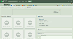 Desktop Screenshot of jkssmtrfkr.deviantart.com