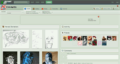 Desktop Screenshot of e-m-martin.deviantart.com