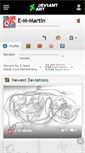 Mobile Screenshot of e-m-martin.deviantart.com