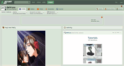 Desktop Screenshot of darkryuu.deviantart.com