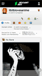 Mobile Screenshot of libliblovesanime.deviantart.com