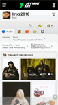 Mobile Screenshot of linxz2010.deviantart.com