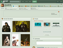 Tablet Screenshot of linxz2010.deviantart.com