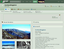 Tablet Screenshot of lovehandlesgalore.deviantart.com
