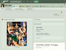 Tablet Screenshot of kairi-miya.deviantart.com