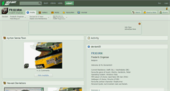 Desktop Screenshot of fr3d3rik.deviantart.com