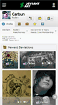 Mobile Screenshot of carbun.deviantart.com