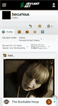 Mobile Screenshot of becurious.deviantart.com