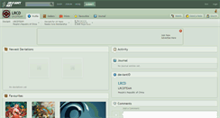 Desktop Screenshot of lrcd.deviantart.com
