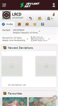 Mobile Screenshot of lrcd.deviantart.com