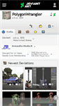 Mobile Screenshot of polygonwrangler.deviantart.com