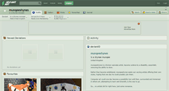 Desktop Screenshot of munqeeshynes.deviantart.com
