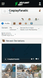 Mobile Screenshot of cosplayfanatic.deviantart.com
