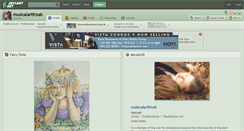 Desktop Screenshot of musicalartfreak.deviantart.com