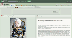 Desktop Screenshot of darkdiety.deviantart.com