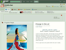 Tablet Screenshot of christi-chan.deviantart.com