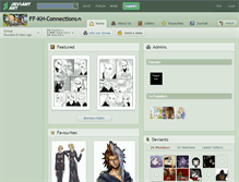 Tablet Screenshot of ff-kh-connections.deviantart.com