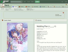 Tablet Screenshot of fin13.deviantart.com