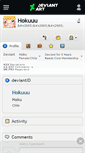 Mobile Screenshot of hokuuu.deviantart.com