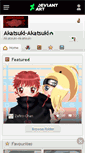 Mobile Screenshot of akatsuki-akatsuki.deviantart.com