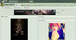 Desktop Screenshot of amazon-butterfly.deviantart.com