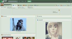 Desktop Screenshot of delusionist13.deviantart.com