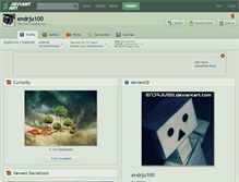 Tablet Screenshot of endrju100.deviantart.com