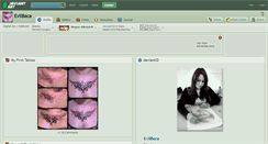 Desktop Screenshot of evilbaca.deviantart.com
