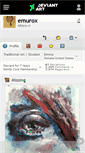 Mobile Screenshot of emurox.deviantart.com