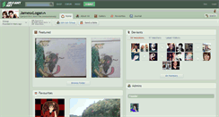 Desktop Screenshot of jamesxlogan.deviantart.com