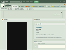 Tablet Screenshot of bilalakay.deviantart.com