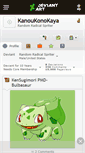 Mobile Screenshot of kanoukonokaya.deviantart.com