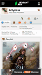 Mobile Screenshot of anlyness.deviantart.com
