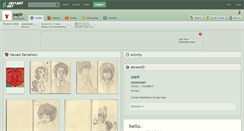 Desktop Screenshot of papir.deviantart.com