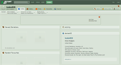Desktop Screenshot of koske808.deviantart.com