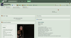 Desktop Screenshot of layne-staley.deviantart.com