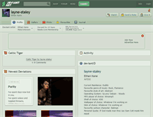 Tablet Screenshot of layne-staley.deviantart.com