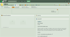 Desktop Screenshot of halbren.deviantart.com