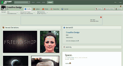 Desktop Screenshot of crossfire-design.deviantart.com