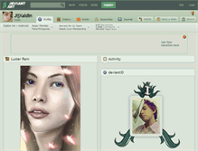 Tablet Screenshot of jijxaldin.deviantart.com